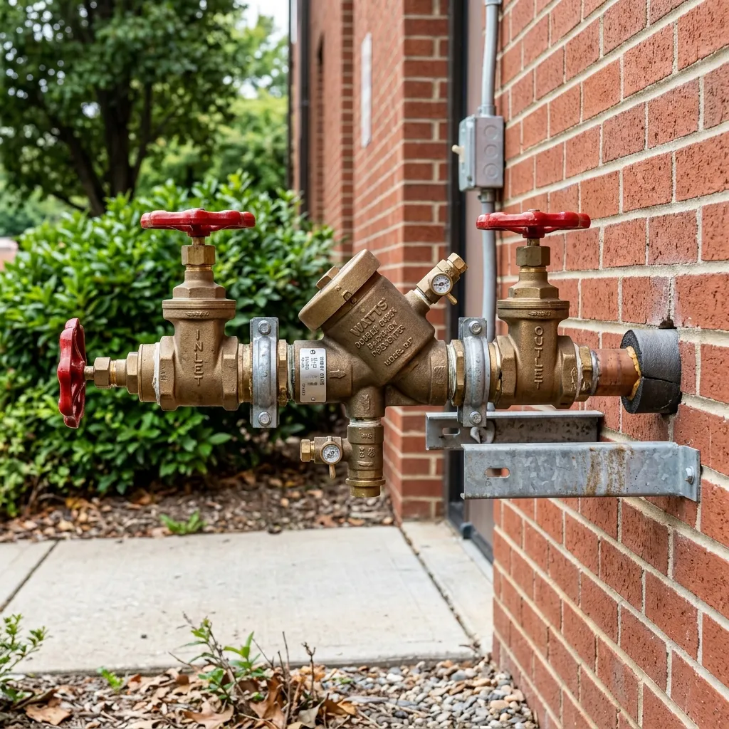 Backflow Prevention Plumber in Brooksville, MS